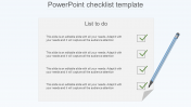 4 Node Checklist PowerPoint Template and Google Slides